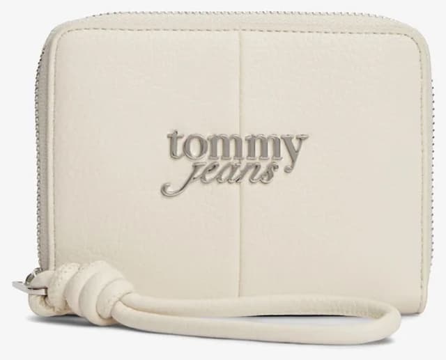 کیف پول زنانه Tommy Hilfiger کرم مدل AW0AW18446-ACG کیف پول زنانه Tommy Hilfiger کرم مدل AW0AW18446-ACG
