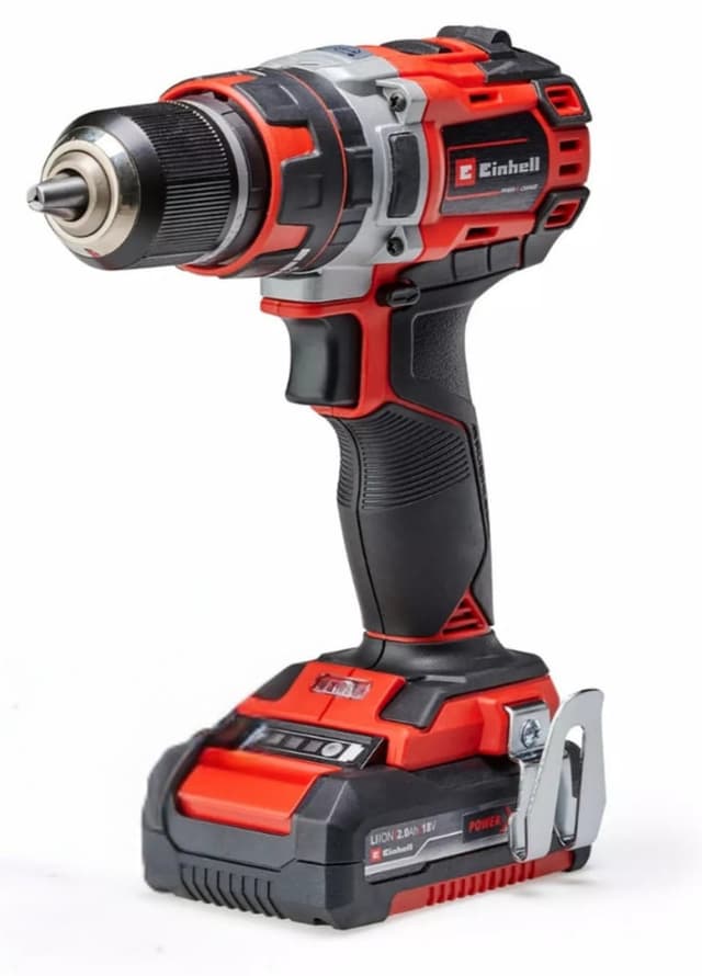 دریل چکشی Einhell مدل Tp-Cd 18/50 Li-I Bl بههمراه کیت استارتر 2.5 Ah دریل چکشی Einhell مدل Tp-Cd 18/50 Li-I Bl بههمراه کیت استارتر 2.5 Ah