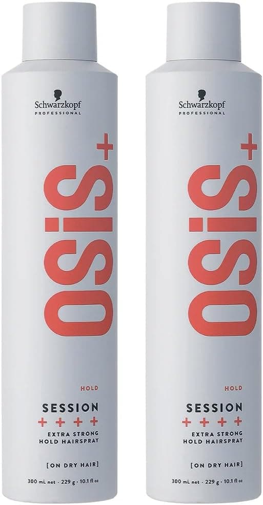 اسپری مو Schwarzkopf Osis Session تثبیت فوققوی 300 ml ست 2 عددی اسپری مو Schwarzkopf Osis Session تثبیت فوققوی 300 ml ست 2 عددی