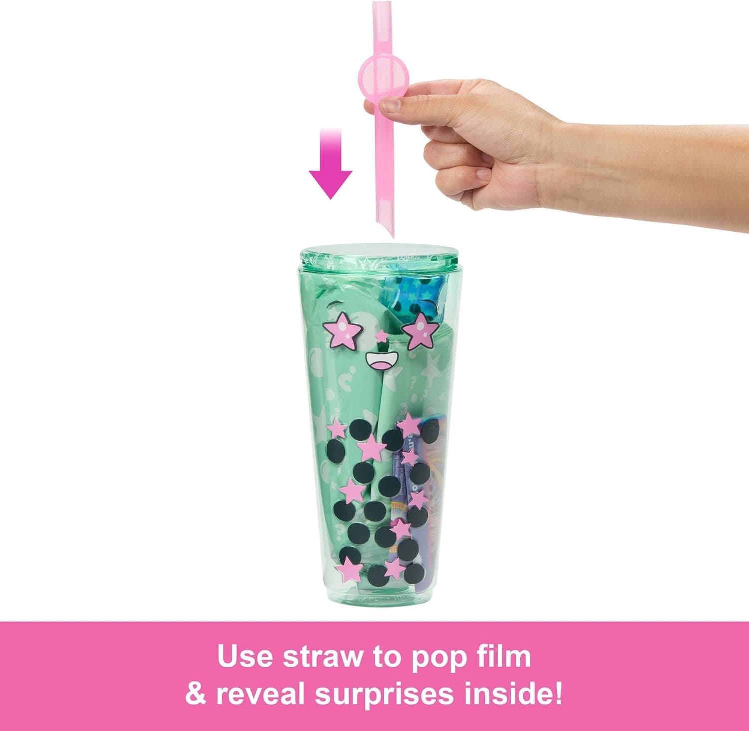 عروسک Barbie Pop Reveal Bubble Tea چای سبز مدل HTJ18 Htj21 عروسک Barbie Pop Reveal Bubble Tea چای سبز مدل HTJ18 Htj21