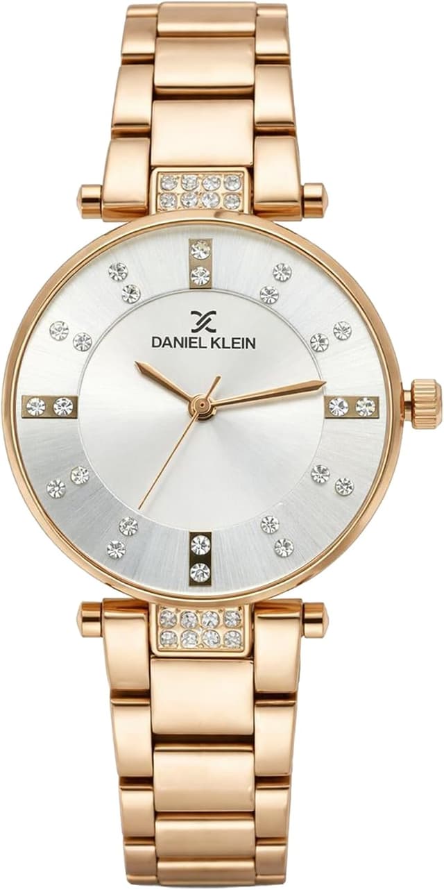 ساعت مچی زنانه Daniel Klein آنالوگ صفحه نقرهای مدل DK11328-3 ساعت مچی زنانه Daniel Klein آنالوگ صفحه نقرهای مدل DK11328-3