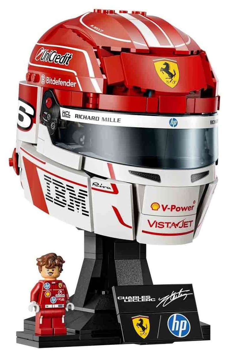 لگو 43014 Scuderia Ferrari HP Charles Leclerc کلاه ایمنی لگو 43014 Scuderia Ferrari HP Charles Leclerc کلاه ایمنی