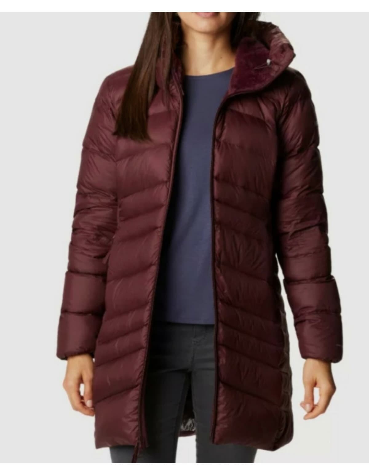 پارکا زنانه Columbia با پر کاز مدل Autumn Park Mid پارکا زنانه Columbia با پر کاز مدل Autumn Park Mid