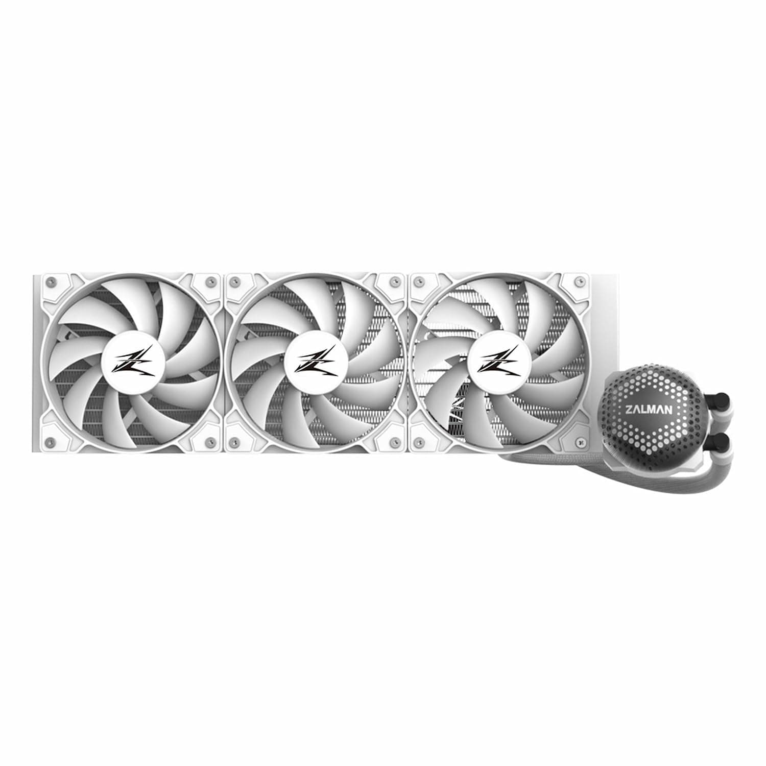 خنککننده مایع پردازنده سفید Zalman مدل Alpha-36 خنککننده مایع پردازنده سفید Zalman مدل Alpha-36