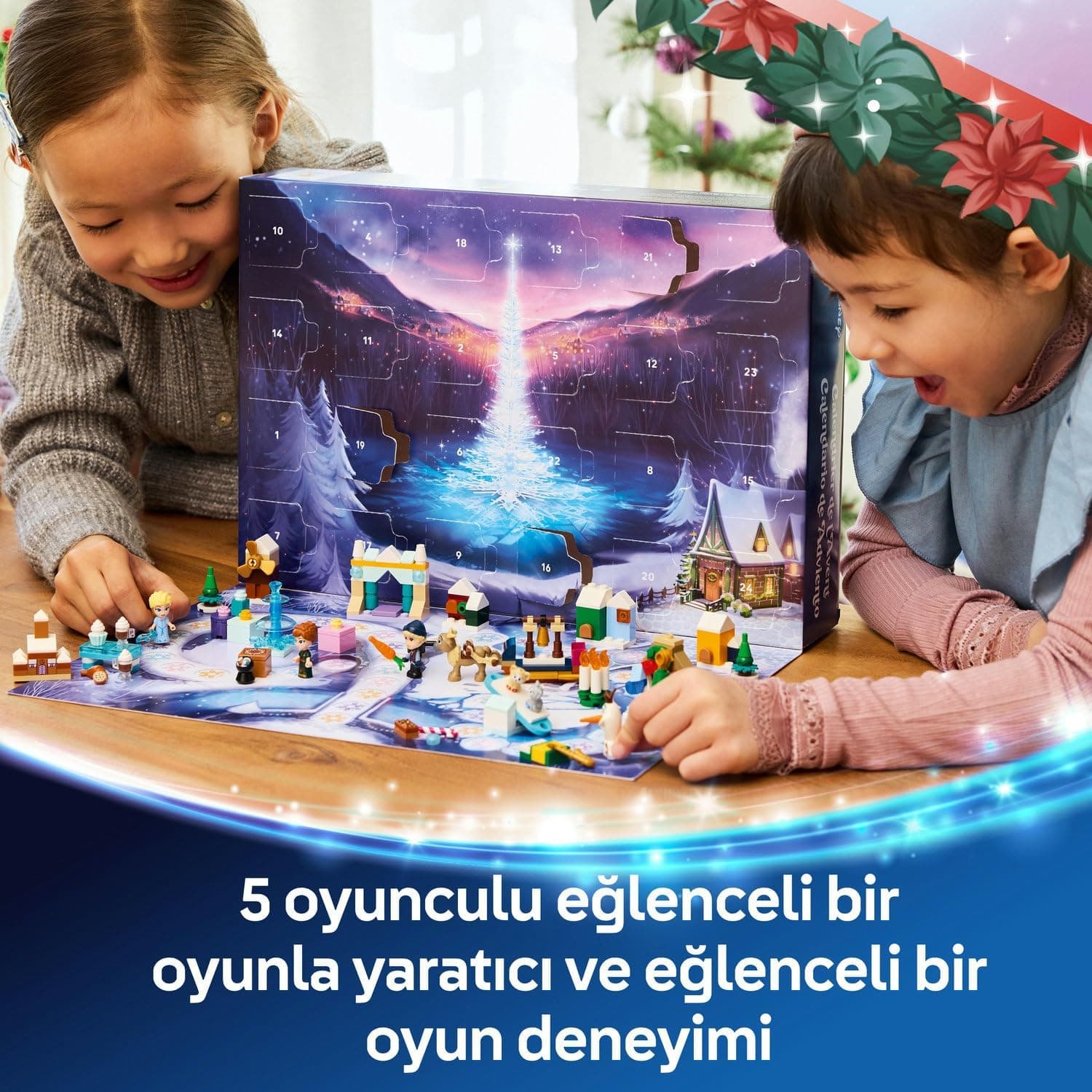 لگو Disney Karlar Ülkesi تقویم سال نو 2025 مدل 43273 لگو Disney Karlar Ülkesi تقویم سال نو 2025 مدل 43273