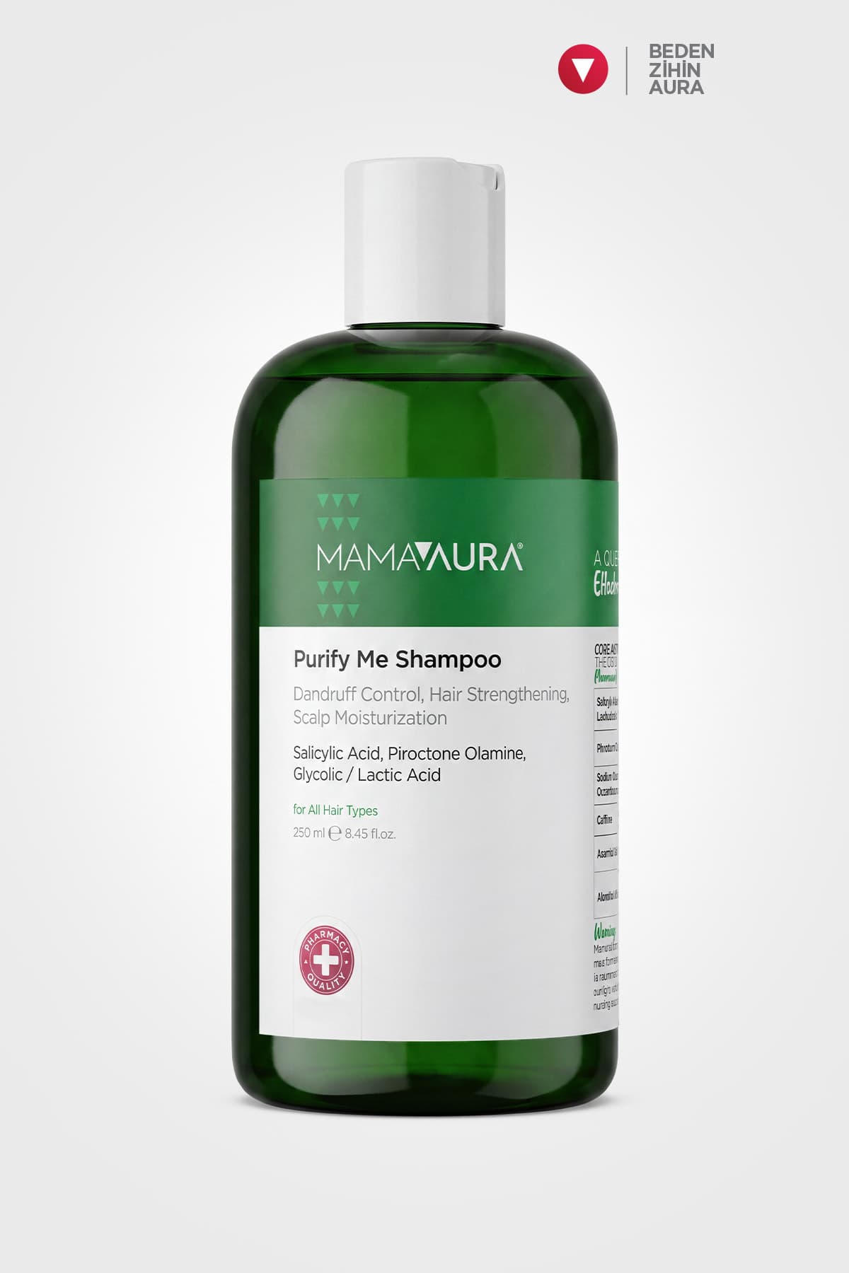 شامپو زنانه MAMAAURA ضد شوره و خارش مدل Purify Me 250ml شامپو زنانه MAMAAURA ضد شوره و خارش مدل Purify Me 250ml