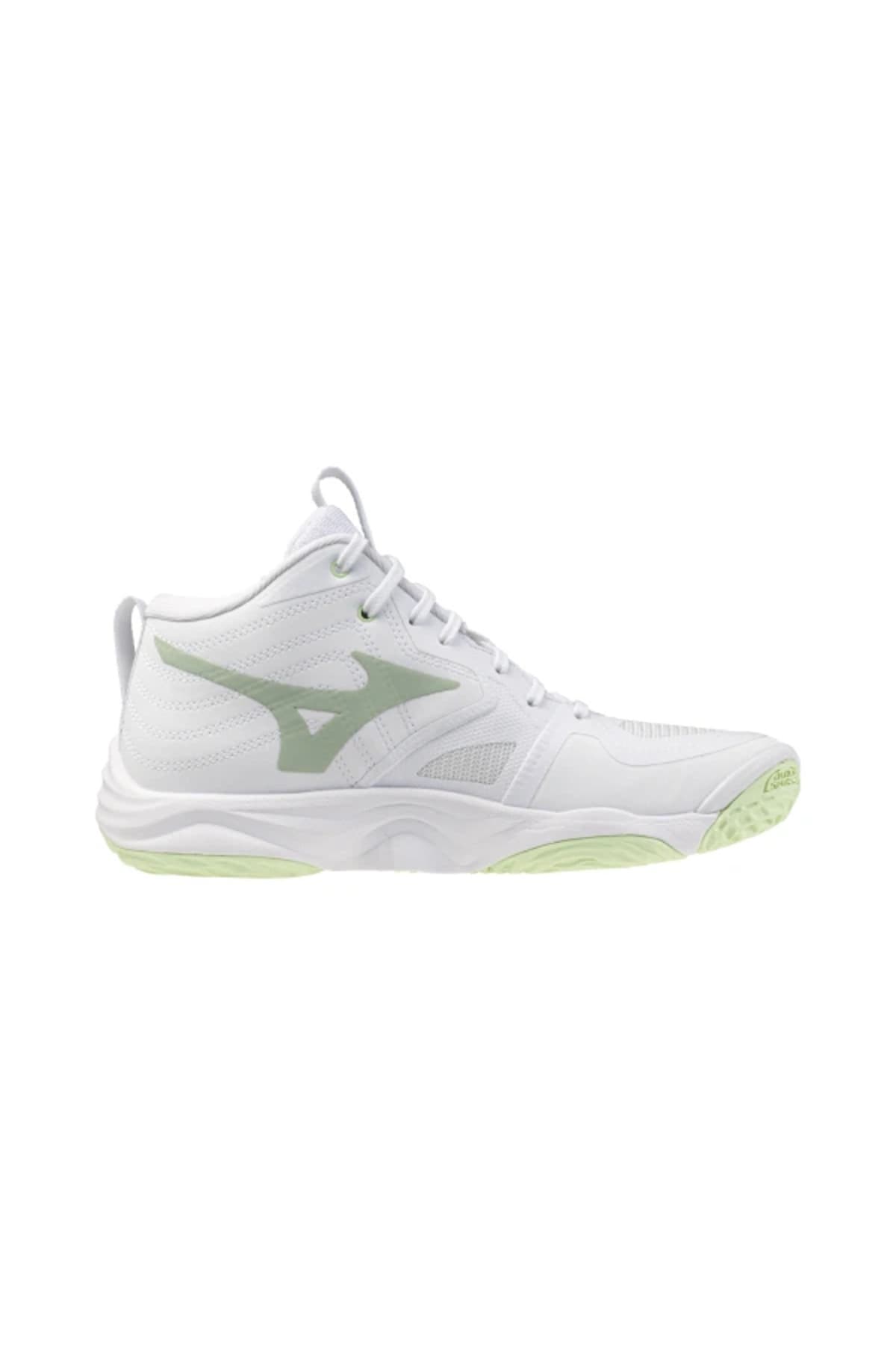 کفش والیبال زنانه Mizuno سفید مدل Wave Momentum Elite MID کفش والیبال زنانه Mizuno سفید مدل Wave Momentum Elite MID