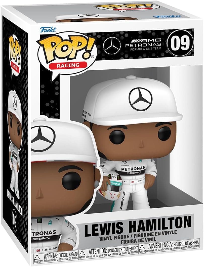 فیگور Funko Pop سری مسابقه Lewis Hamilton فیگور Funko Pop سری مسابقه Lewis Hamilton