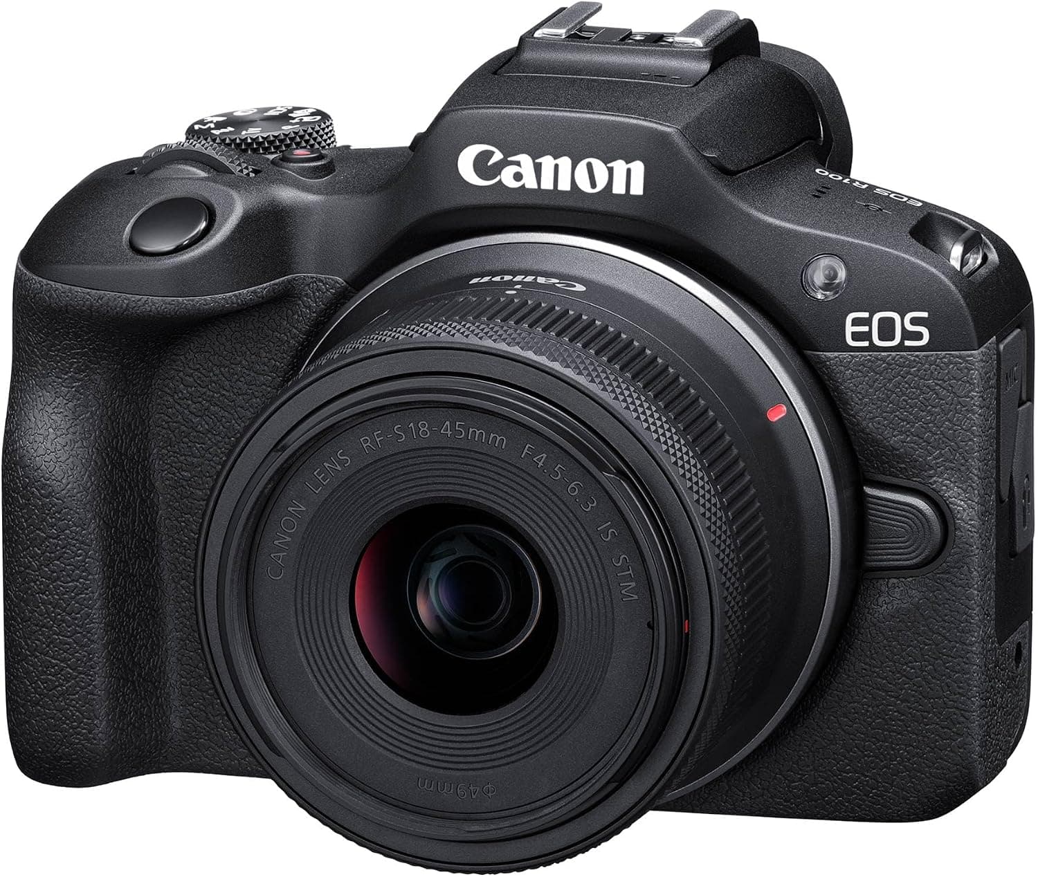 دوربین بدون آینه Canon با لنز RF-S 18-45mm مدل EOS R100 دوربین بدون آینه Canon با لنز RF-S 18-45mm مدل EOS R100