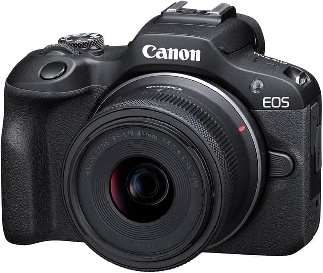 دوربین بدون آینه Canon با لنز RF-S 18-45mm مدل EOS R100 دوربین بدون آینه Canon با لنز RF-S 18-45mm مدل EOS R100
