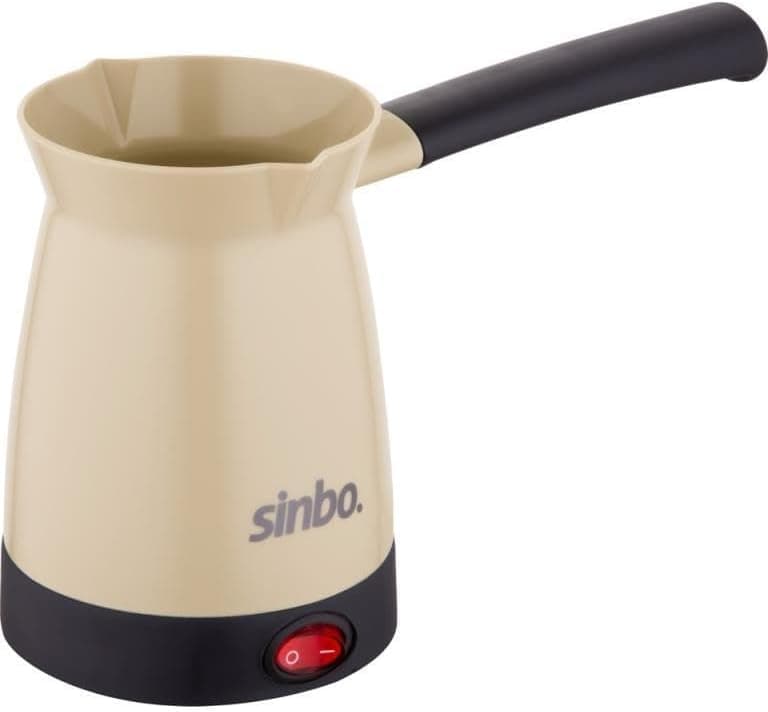 قهوهساز ترک برقی Sinbo با ظرفیت 5 فنجان، 400 ml، کف استیل ضدزنگ، 700W، کرم مدل SCM-2969 قهوهساز ترک برقی Sinbo با ظرفیت 5 فنجان، 400 ml، کف استیل ضدزنگ، 700W، کرم مدل SCM-2969