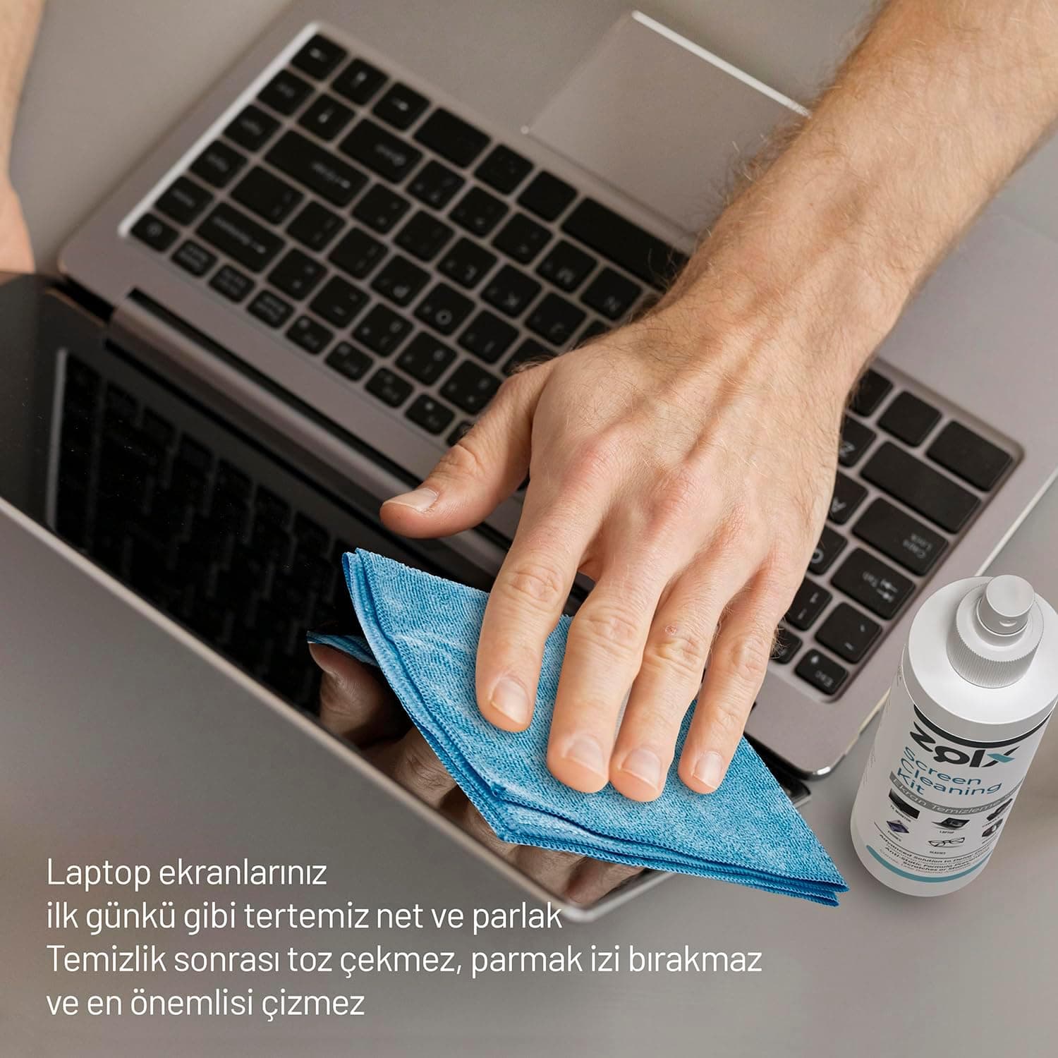 ست تمیزکننده صفحهنمایش zolx همراه با دستمال مدل 250ML ست تمیزکننده صفحهنمایش zolx همراه با دستمال مدل 250ML