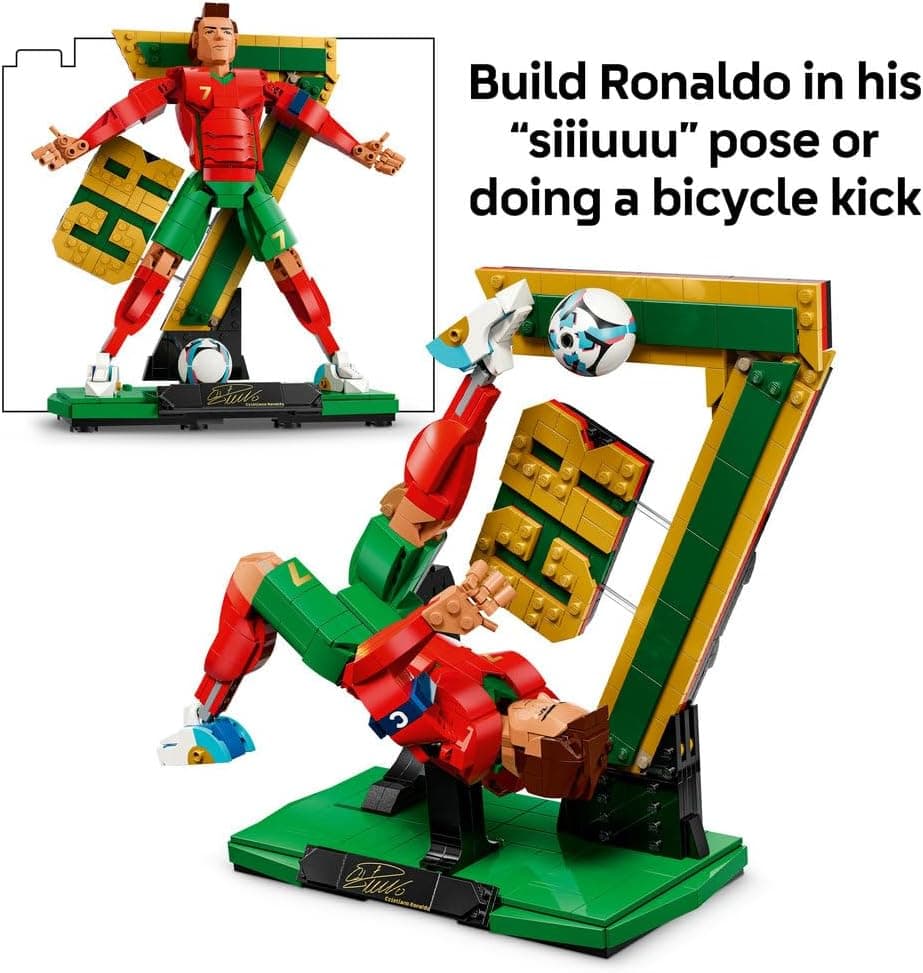 لگو Editions Cristiano Ronaldo افسانه فوتبال مدل 43016 لگو Editions Cristiano Ronaldo افسانه فوتبال مدل 43016