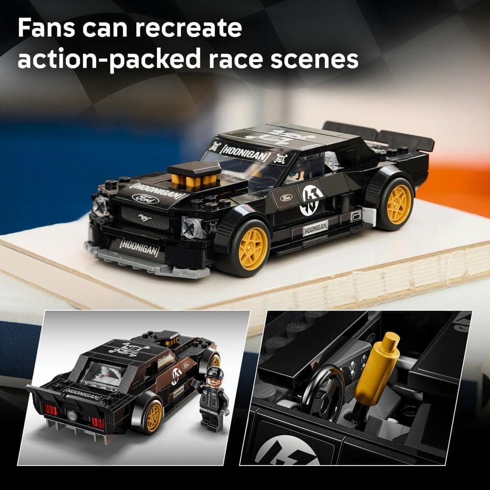 لگو سری Speed Champions Ken Block's '65 Ford Mustang Hoonicorn V1 مدل 77262 لگو سری Speed Champions Ken Block's '65 Ford Mustang Hoonicorn V1 مدل 77262