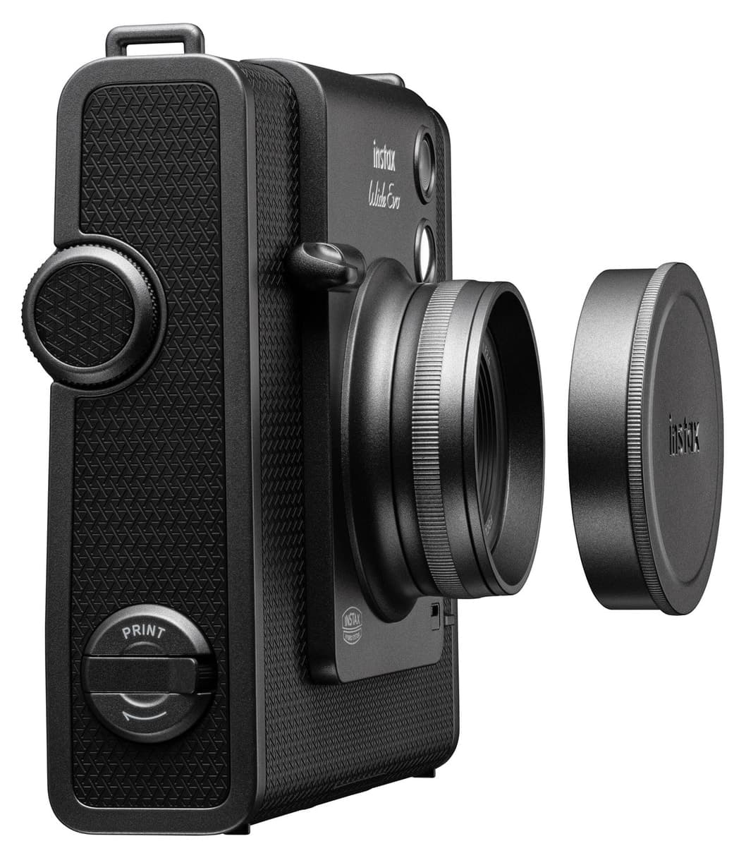 دوربین فوری Fujifilm مشکی با چاپگر هیبرید مدل Instax Wide Evo دوربین فوری Fujifilm مشکی با چاپگر هیبرید مدل Instax Wide Evo