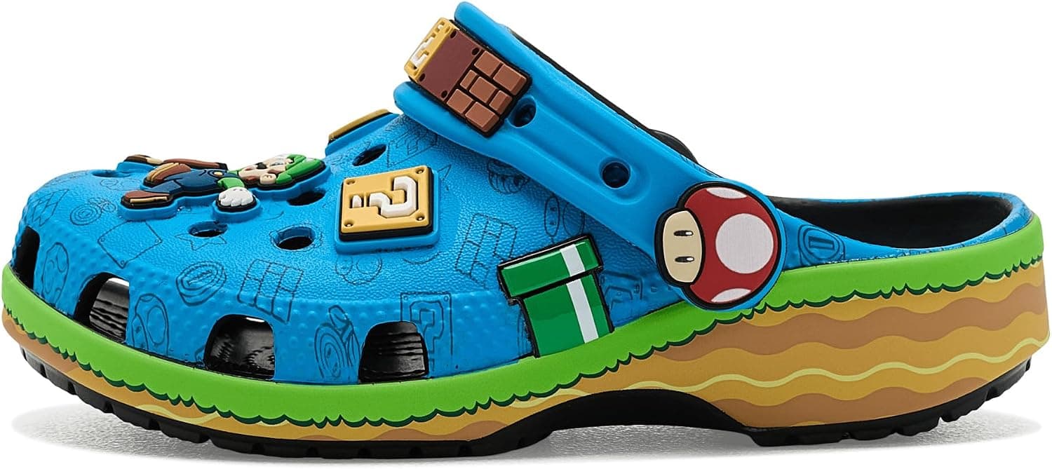 کفش کلاگ کودک Crocs چندرنگ مدل Classic Clog سایز 7 UK کفش کلاگ کودک Crocs چندرنگ مدل Classic Clog سایز 7 UK