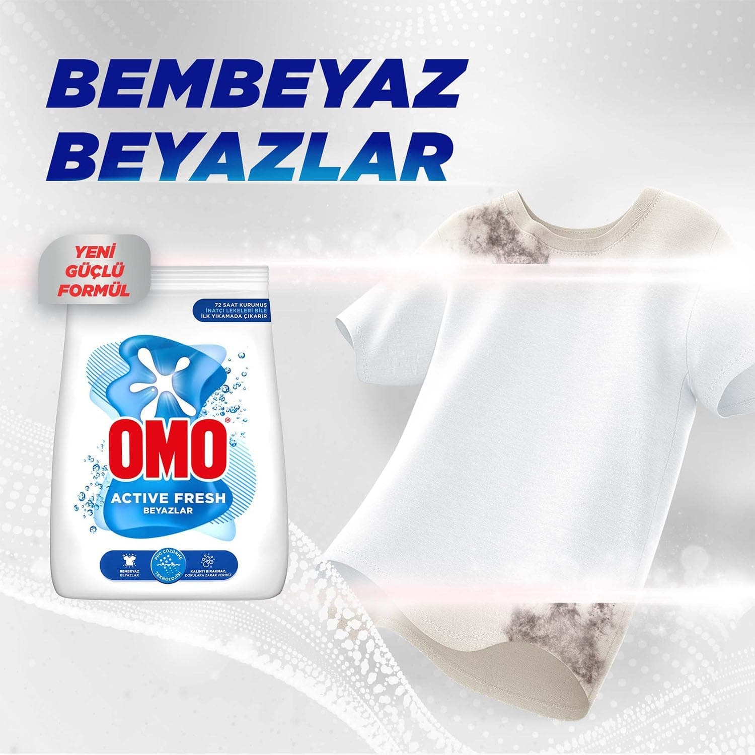 پودر شوینده لباس سفید OMO Active Fresh 5.5 kg پودر شوینده لباس سفید OMO Active Fresh 5.5 kg