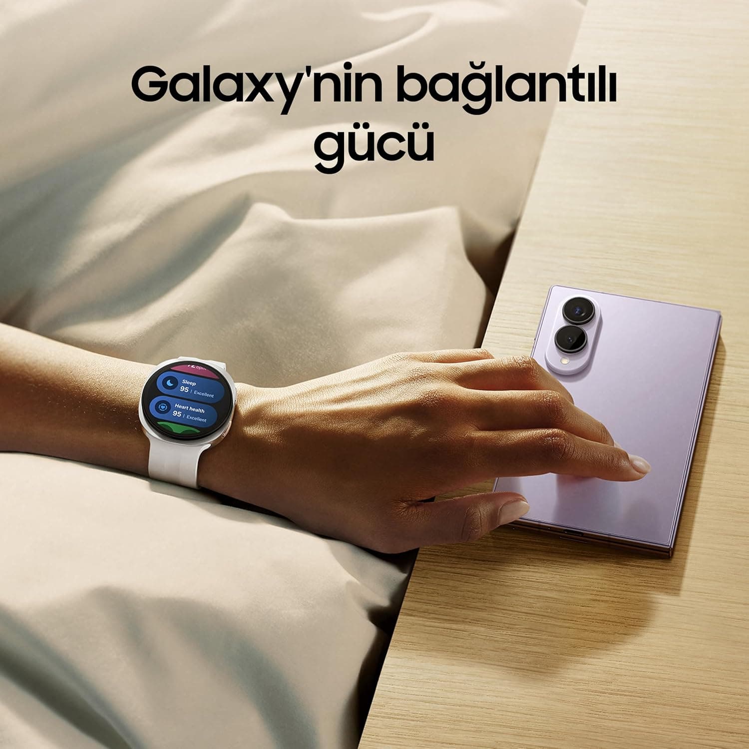 ساعت هوشمند Samsung Galaxy Watch9 نقرهای 44mm با Bluetooth و باتری 445 mAh نسخه ترکیه ساعت هوشمند Samsung Galaxy Watch9 نقرهای 44mm با Bluetooth و باتری 445 mAh نسخه ترکیه