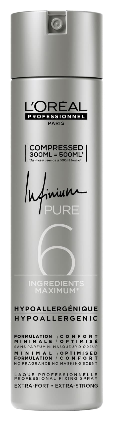 اسپری مو L'oreal Professionnel Infinium با نگهداری فوققوی اسپری مو L'oreal Professionnel Infinium با نگهداری فوققوی