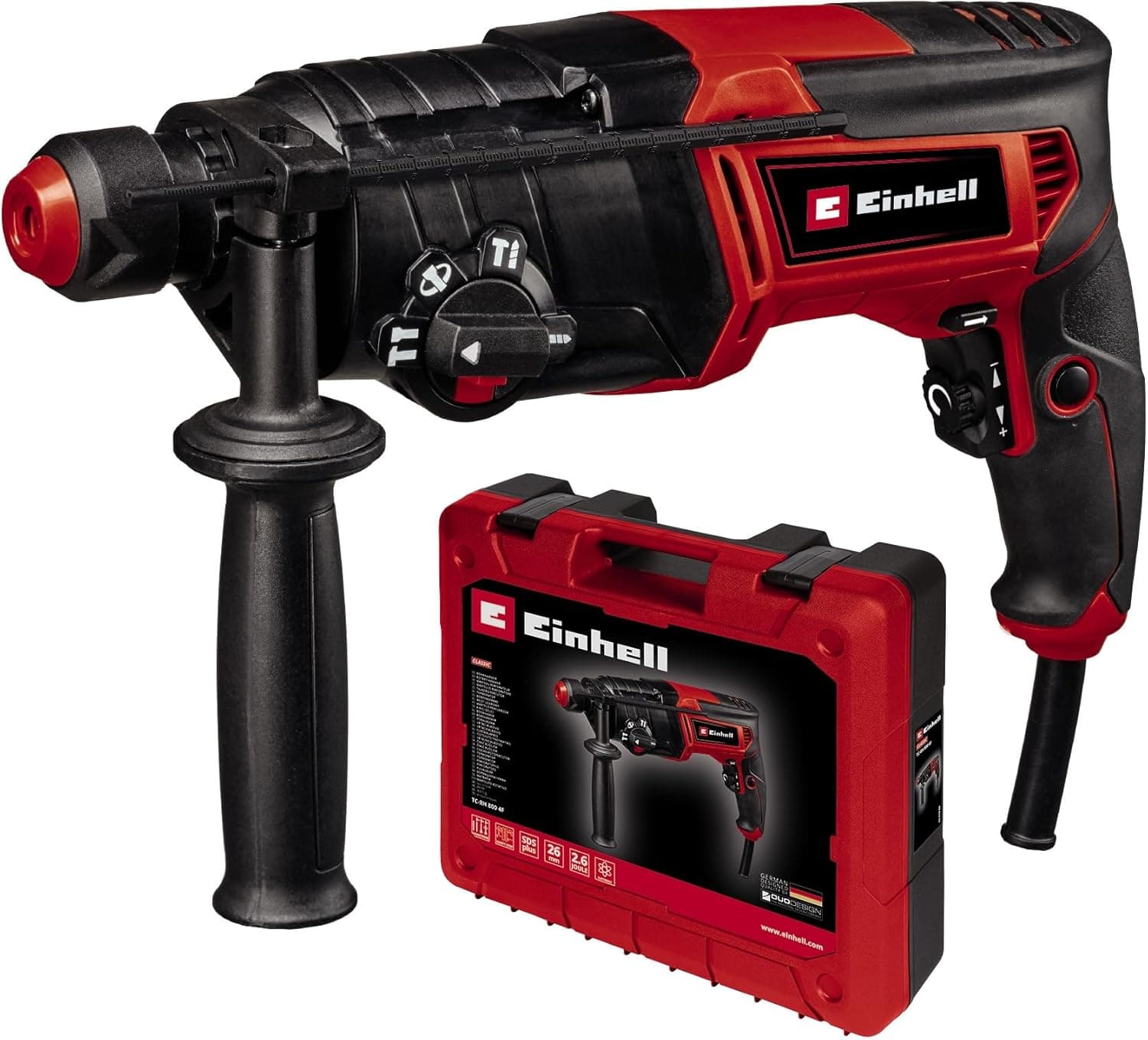 چکش دریل Einhell مدل TC-RH 800 4F 4257980 چکش دریل Einhell مدل TC-RH 800 4F 4257980