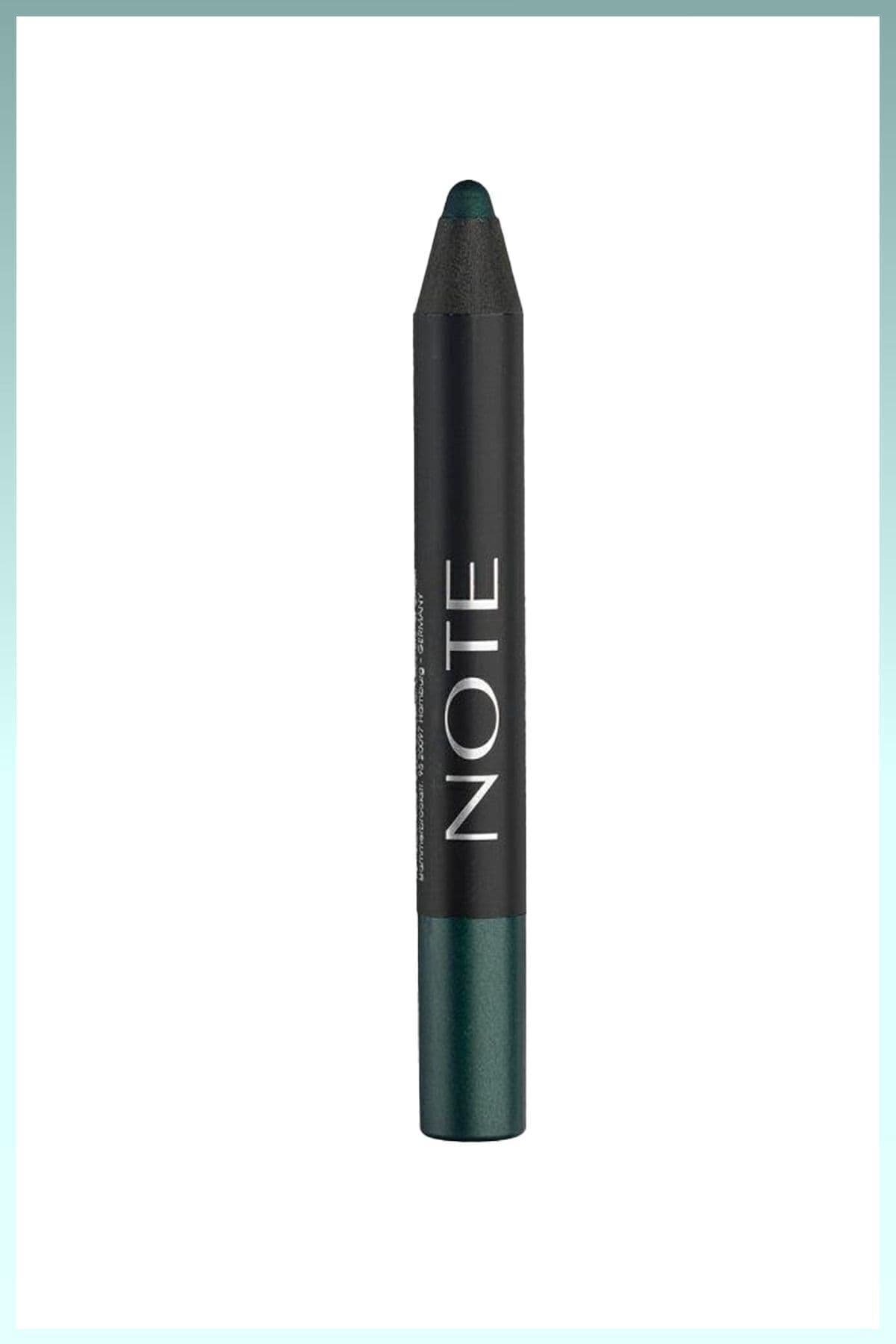 مداد سایه چشم Note Cosmetics Jumbo ضد آب درخشان زمردی مدل 04 مداد سایه چشم Note Cosmetics Jumbo ضد آب درخشان زمردی مدل 04