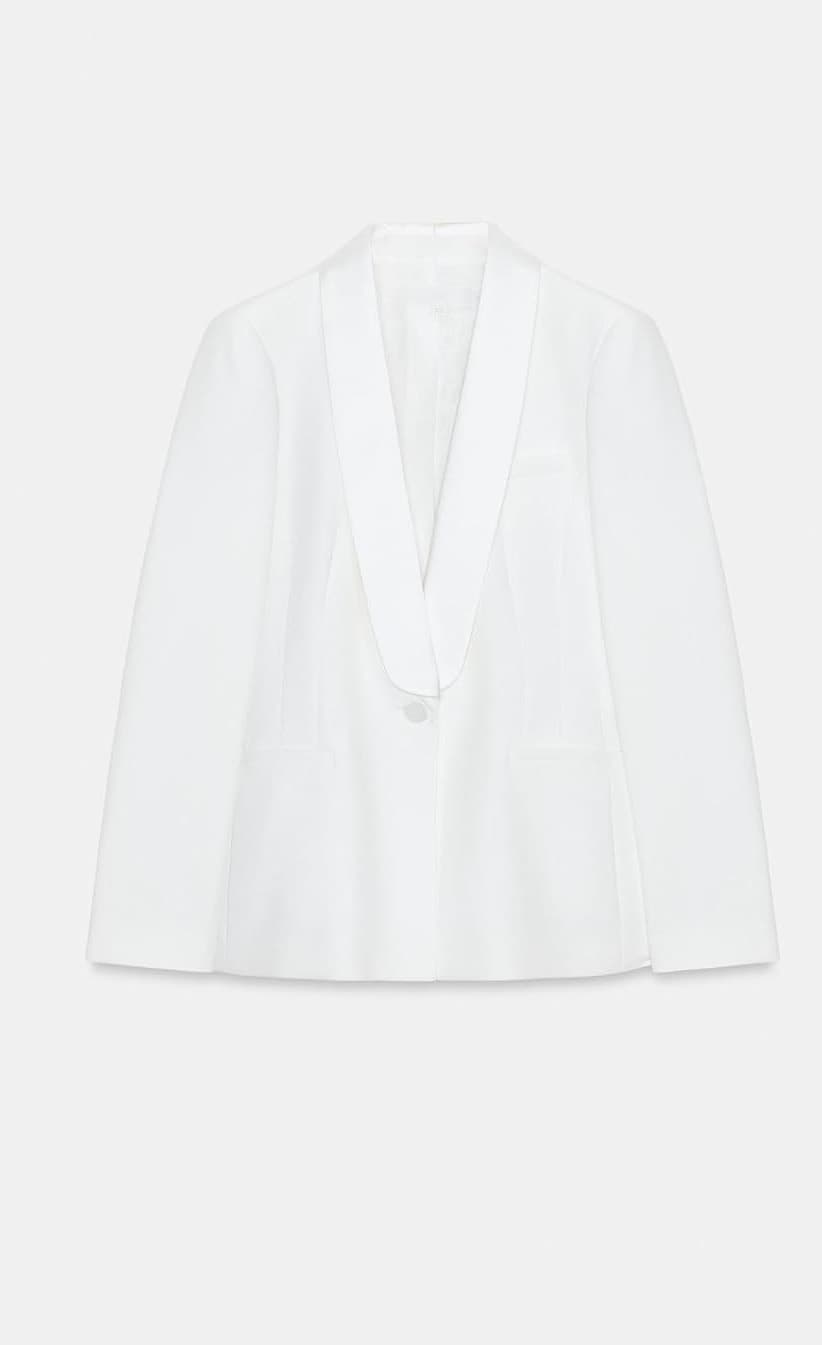 کت بلیزر مردانه ZARA Smokin آفوایت سایز Xs کت بلیزر مردانه ZARA Smokin آفوایت سایز Xs