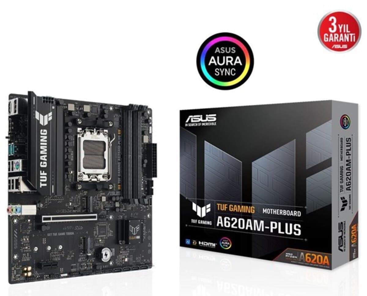 مادربرد ASUS TUF GAMING A620AM-PLUS DDR5 HDMI-DP PCIe 4.0 AM5 mATX مادربرد ASUS TUF GAMING A620AM-PLUS DDR5 HDMI-DP PCIe 4.0 AM5 mATX