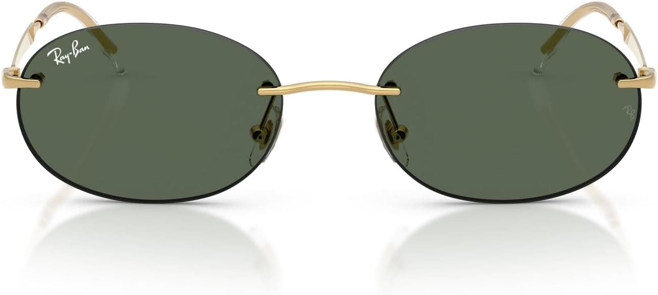 عینک آفتابی مردانه Ray-Ban بیضی طلایی/سبز تیره 54 mm مدل RB3767 عینک آفتابی مردانه Ray-Ban بیضی طلایی/سبز تیره 54 mm مدل RB3767