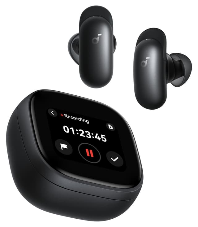 ایرباد Anker Soundcore Liberty 5 Pro Max ANC تطبیقی یادداشتبرداری هوش مصنوعی مشکی مدل D1204 ایرباد Anker Soundcore Liberty 5 Pro Max ANC تطبیقی یادداشتبرداری هوش مصنوعی مشکی مدل D1204