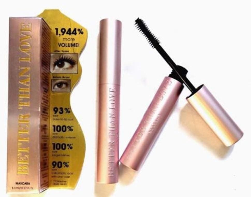 ریمل Too Faced Better Than Love مشکی 0.27 oz ریمل Too Faced Better Than Love مشکی 0.27 oz