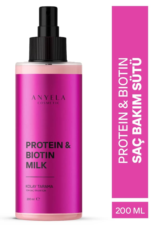 شیر مراقبت از مو Anyela Protein & Biotin 200 ml شیر مراقبت از مو Anyela Protein & Biotin 200 ml