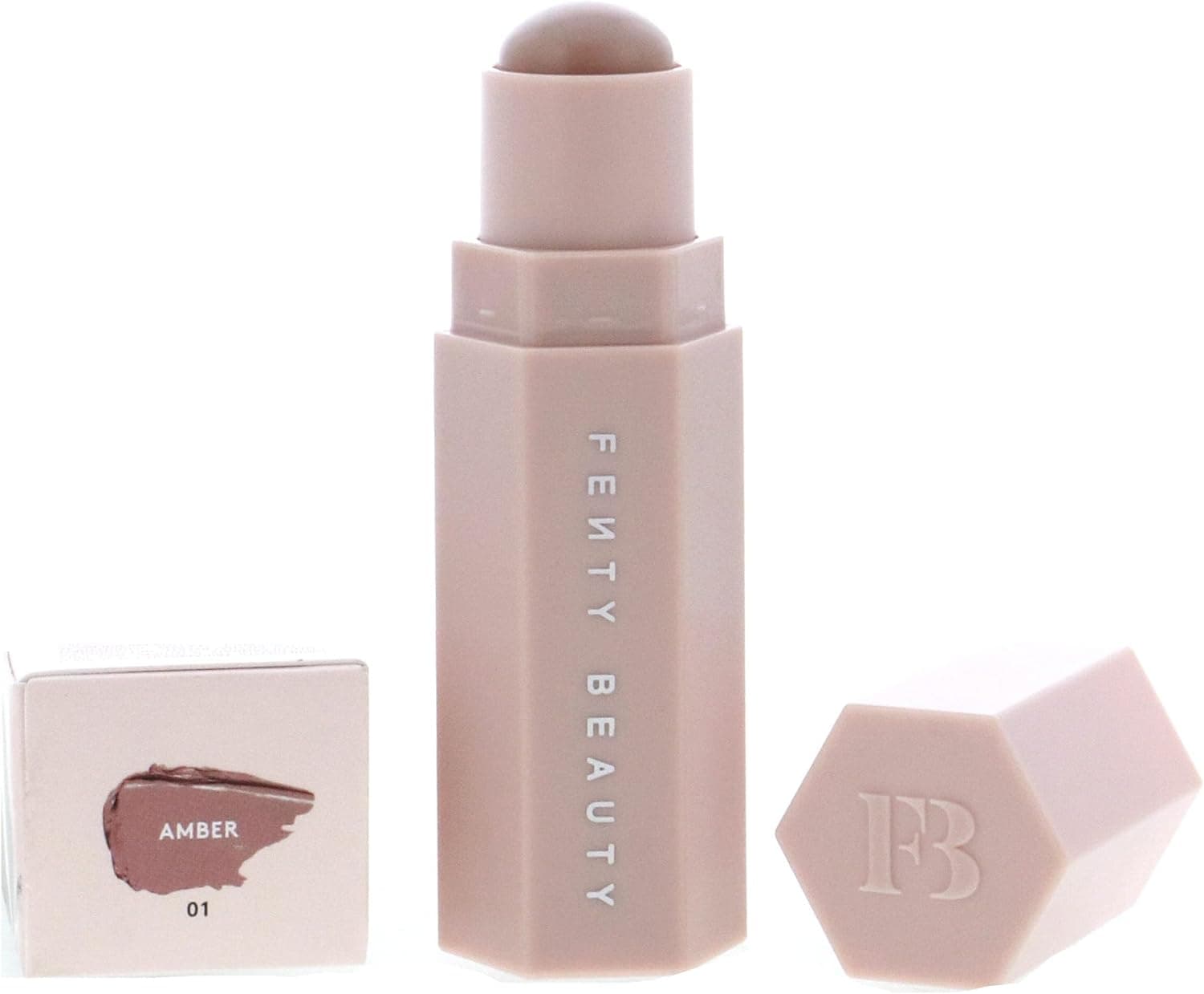 استیک آرایشی مات Fenty Beauty Rihanna مدل Match Stick رنگ NO.AMBER استیک آرایشی مات Fenty Beauty Rihanna مدل Match Stick رنگ NO.AMBER