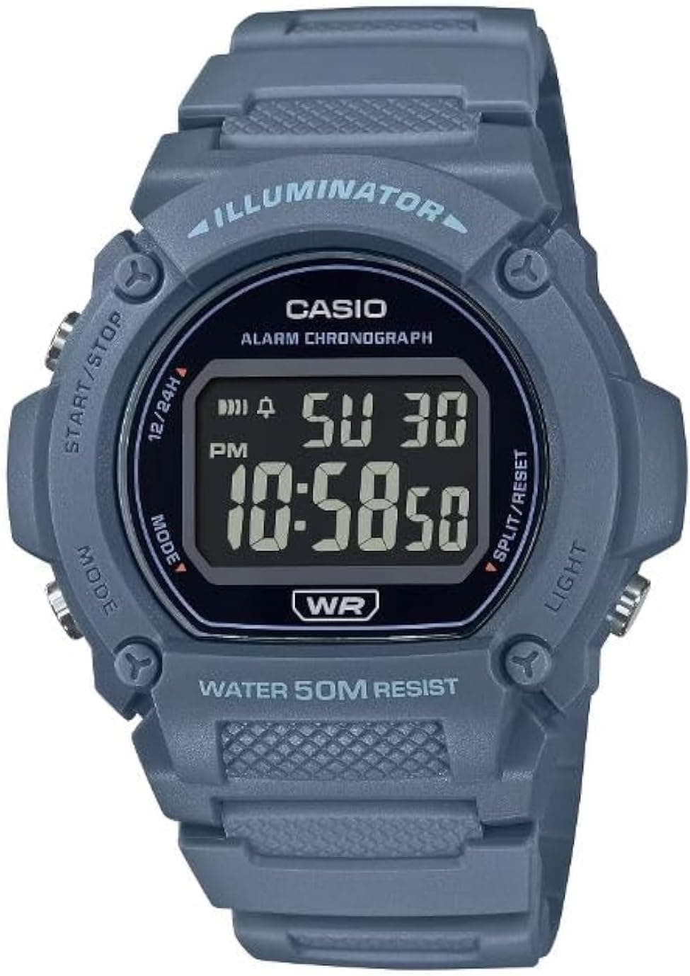 ساعت مچی دیجیتال مردانه Casio ضد آب 50M WR مدل W219H ساعت مچی دیجیتال مردانه Casio ضد آب 50M WR مدل W219H