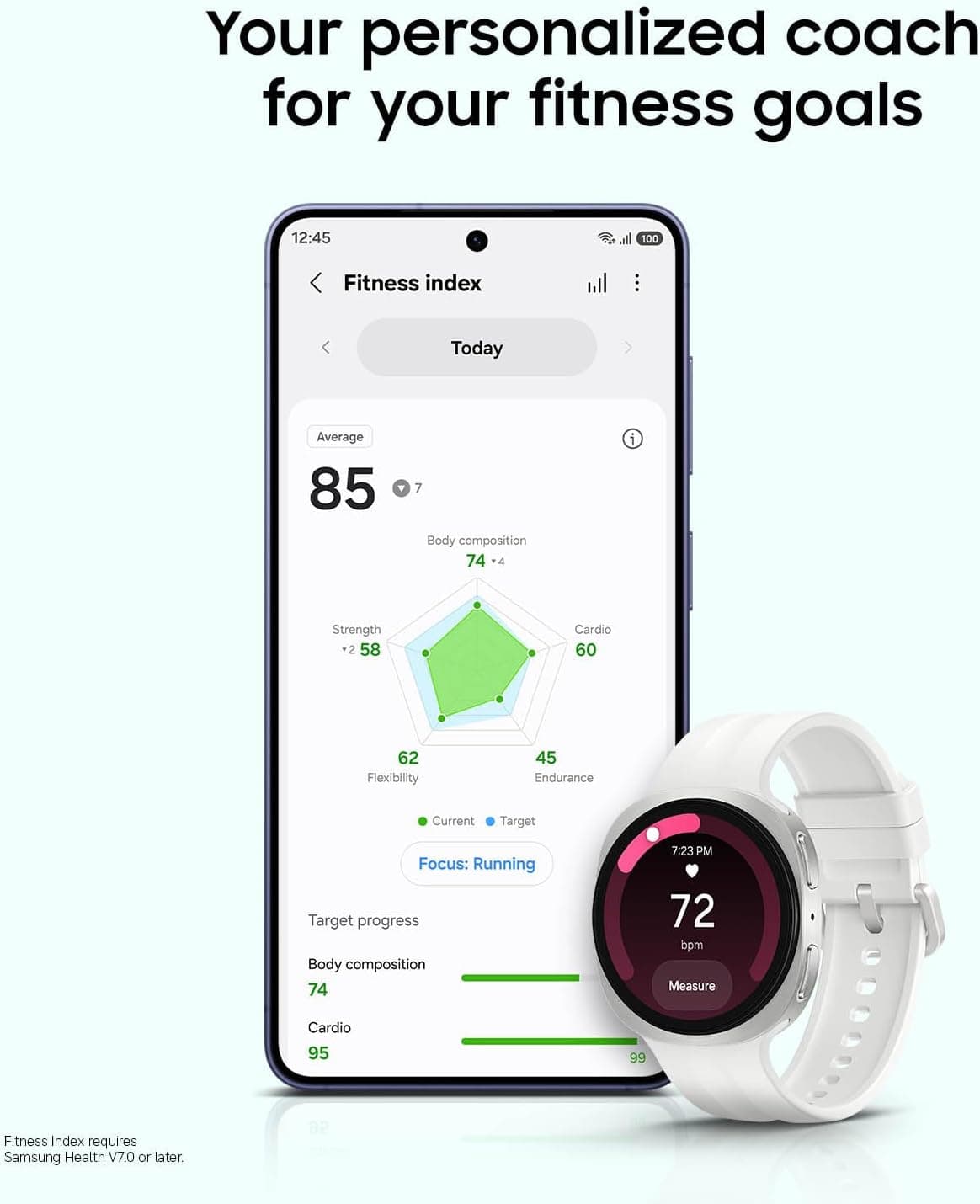ساعت هوشمند Samsung گرافیتی 44mm LTE مدل Galaxy Watch9 ساعت هوشمند Samsung گرافیتی 44mm LTE مدل Galaxy Watch9