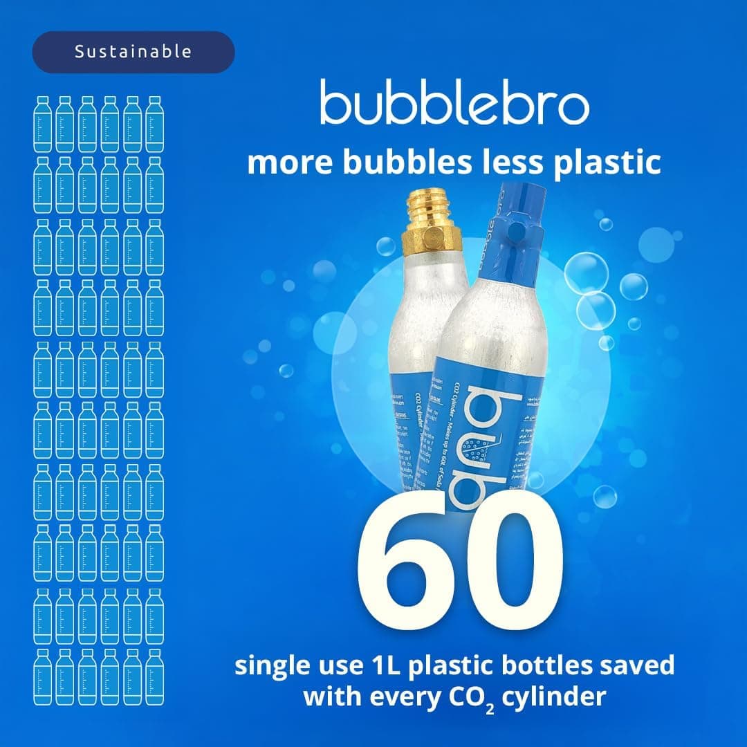 دستگاه سودا ساز bubble-bro مدل Origin بسته خانوادگی مشکی دستگاه سودا ساز bubble-bro مدل Origin بسته خانوادگی مشکی