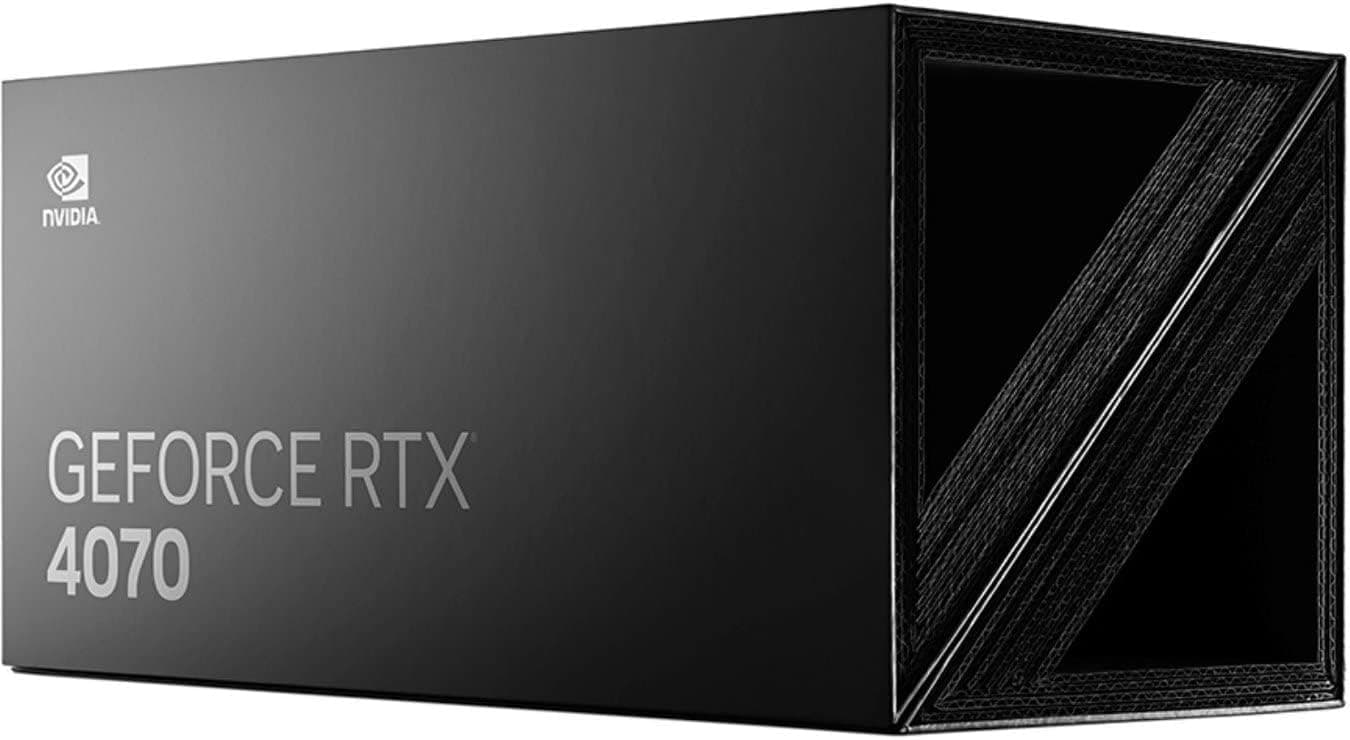 کارت گرافیک NVIDIA GeForce RTX 4070 Founder's Edition تیتانیوم و مشکی مدل 900-1G141-2544-000 کارت گرافیک NVIDIA GeForce RTX 4070 Founder's Edition تیتانیوم و مشکی مدل 900-1G141-2544-000