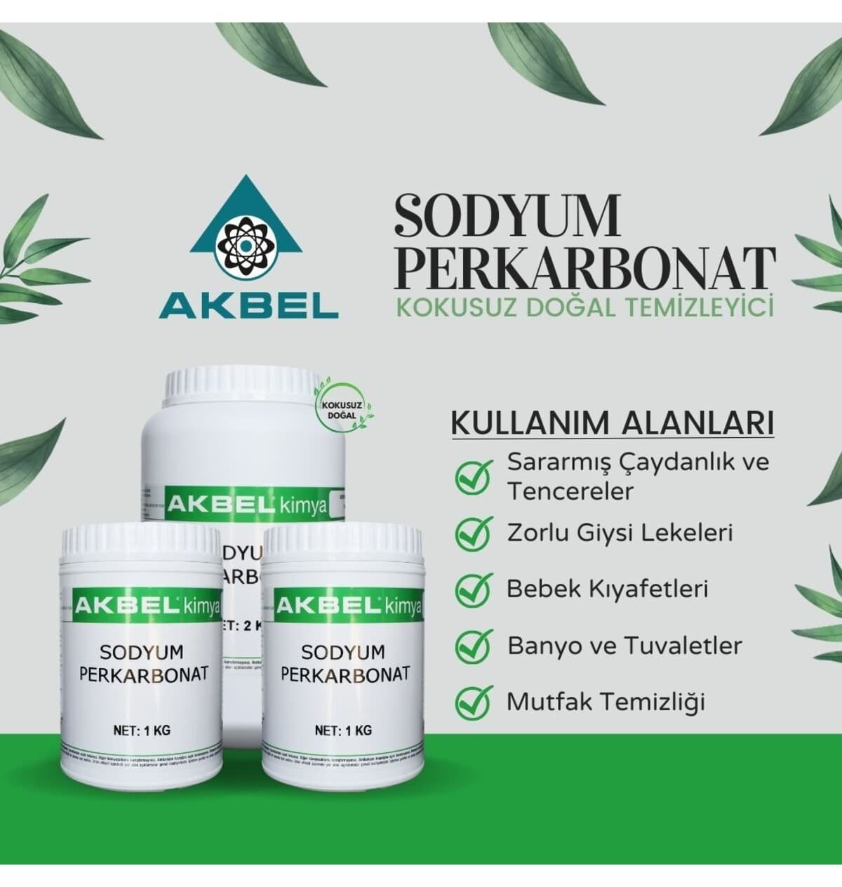 سدیم پرکربنات akbel 1 Kg سدیم پرکربنات akbel 1 Kg