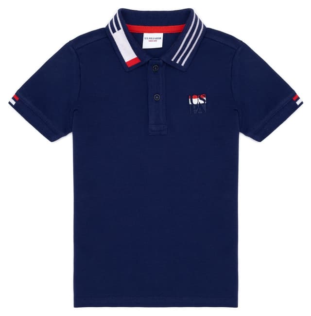 تیشرت پسرانه U.S. Polo Assn. یقه پولو سرمهای مدل 50263388-VR033 تیشرت پسرانه U.S. Polo Assn. یقه پولو سرمهای مدل 50263388-VR033