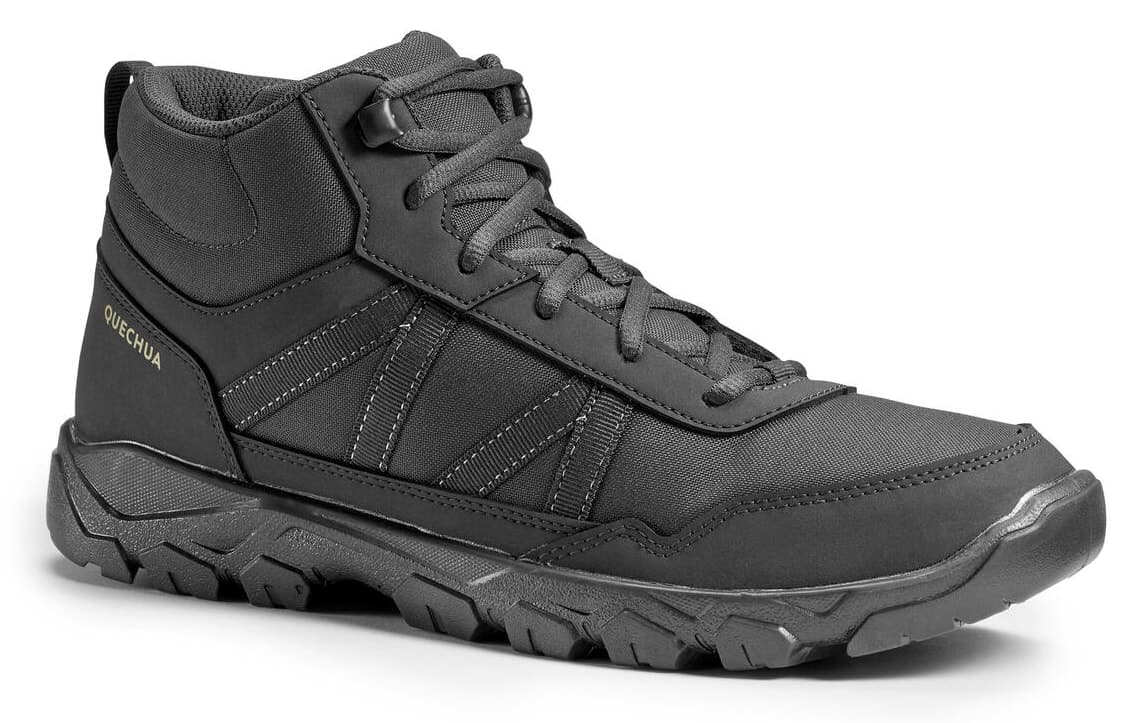بوت اوتدور مردانه Decathlon Quechua مشکی مدل NH100 بوت اوتدور مردانه Decathlon Quechua مشکی مدل NH100