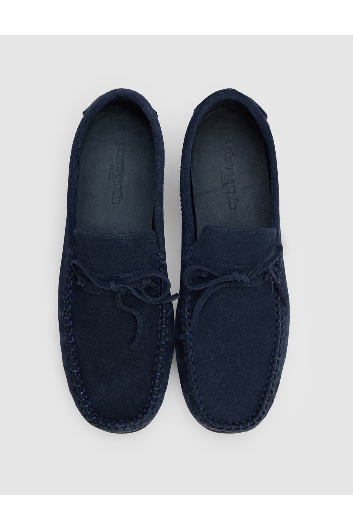 کفش لافر مردانه Pierre Cardin چرم %100 سرمهای با جزئیات بندی مدل 50327086-VR033 کفش لافر مردانه Pierre Cardin چرم %100 سرمهای با جزئیات بندی مدل 50327086-VR033