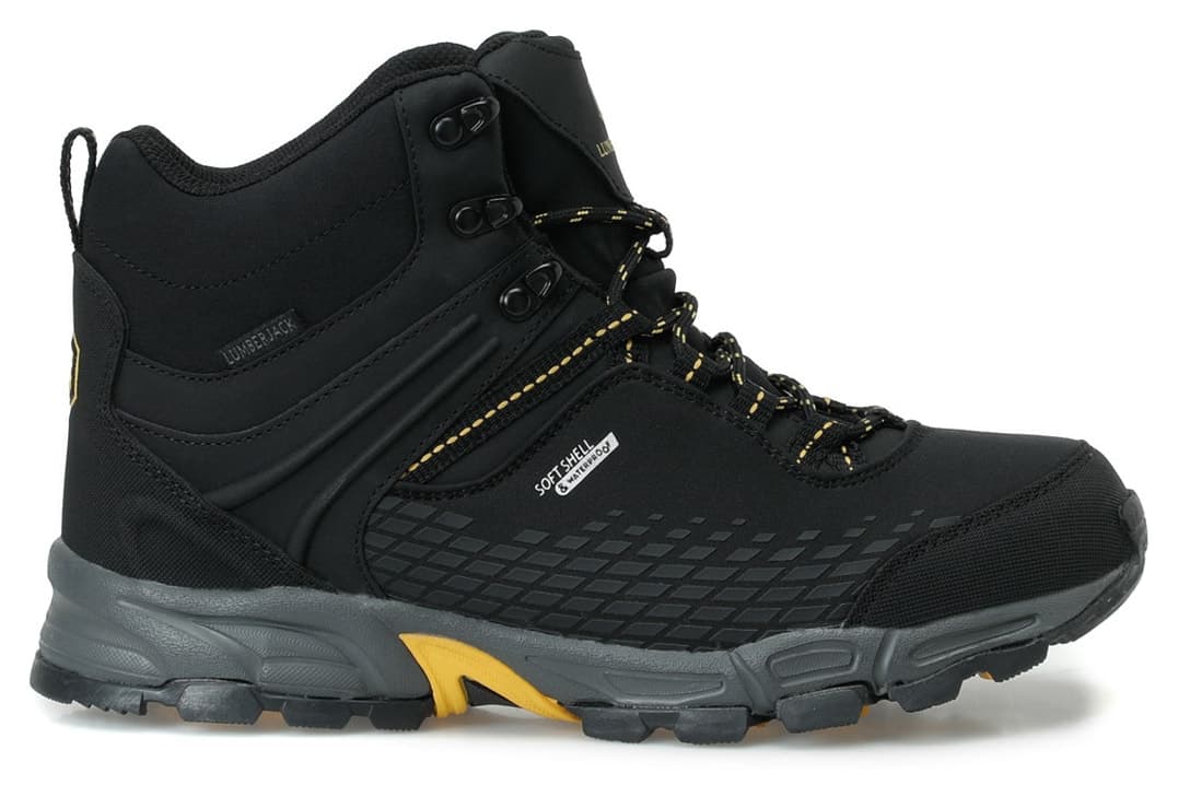 بوت مردانه Lumberjack مشکی اوتدور مدل FLAKE HI بوت مردانه Lumberjack مشکی اوتدور مدل FLAKE HI