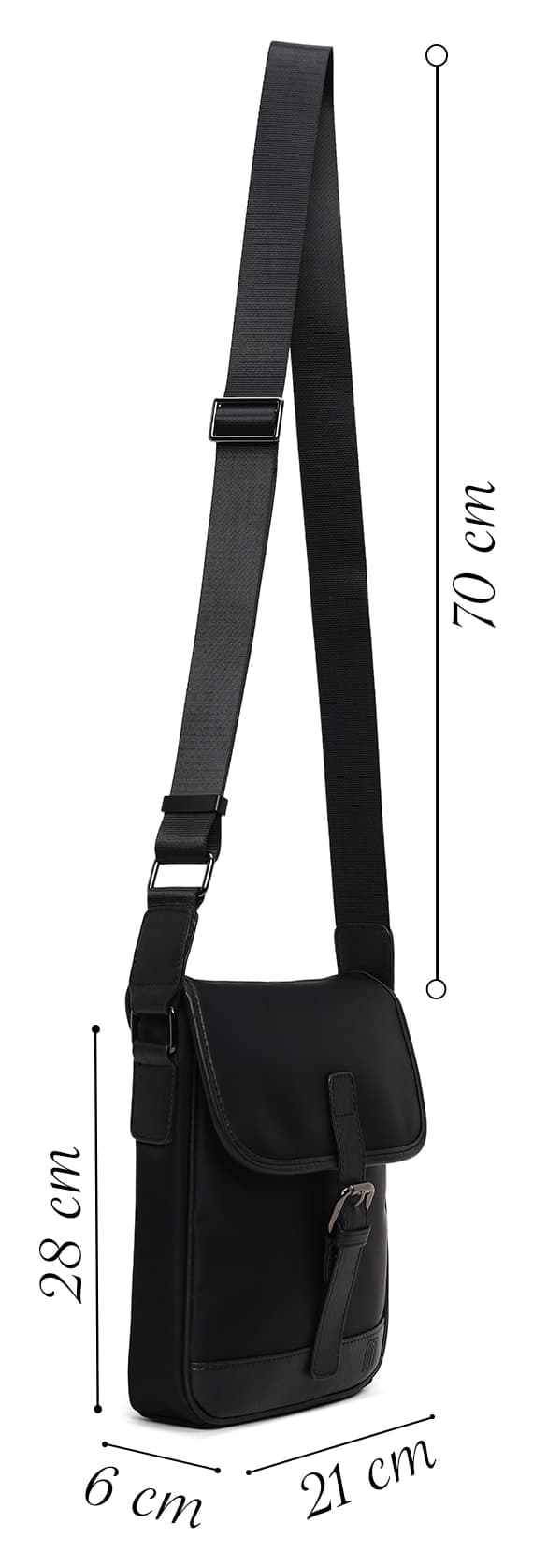 کیف پستچی مردانه Derimod مشکی مدل 26SBD30046F کیف پستچی مردانه Derimod مشکی مدل 26SBD30046F