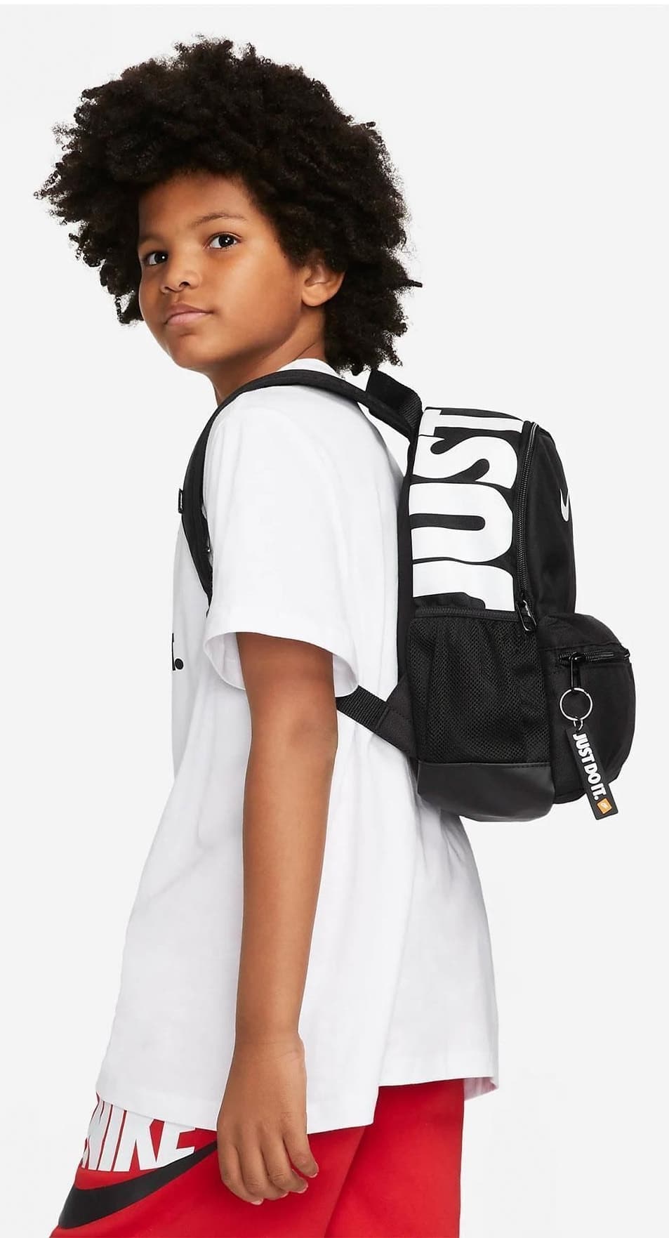 کوله پشتی مینی یونیسکس Nike Brasilia Just Do It مشکی مدل Dr6091-010 کوله پشتی مینی یونیسکس Nike Brasilia Just Do It مشکی مدل Dr6091-010