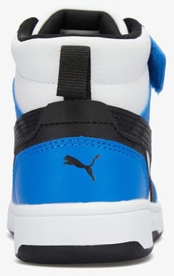 کفش ورزشی بچگانه Puma سفید مدل Rebound V6 Mid کفش ورزشی بچگانه Puma سفید مدل Rebound V6 Mid