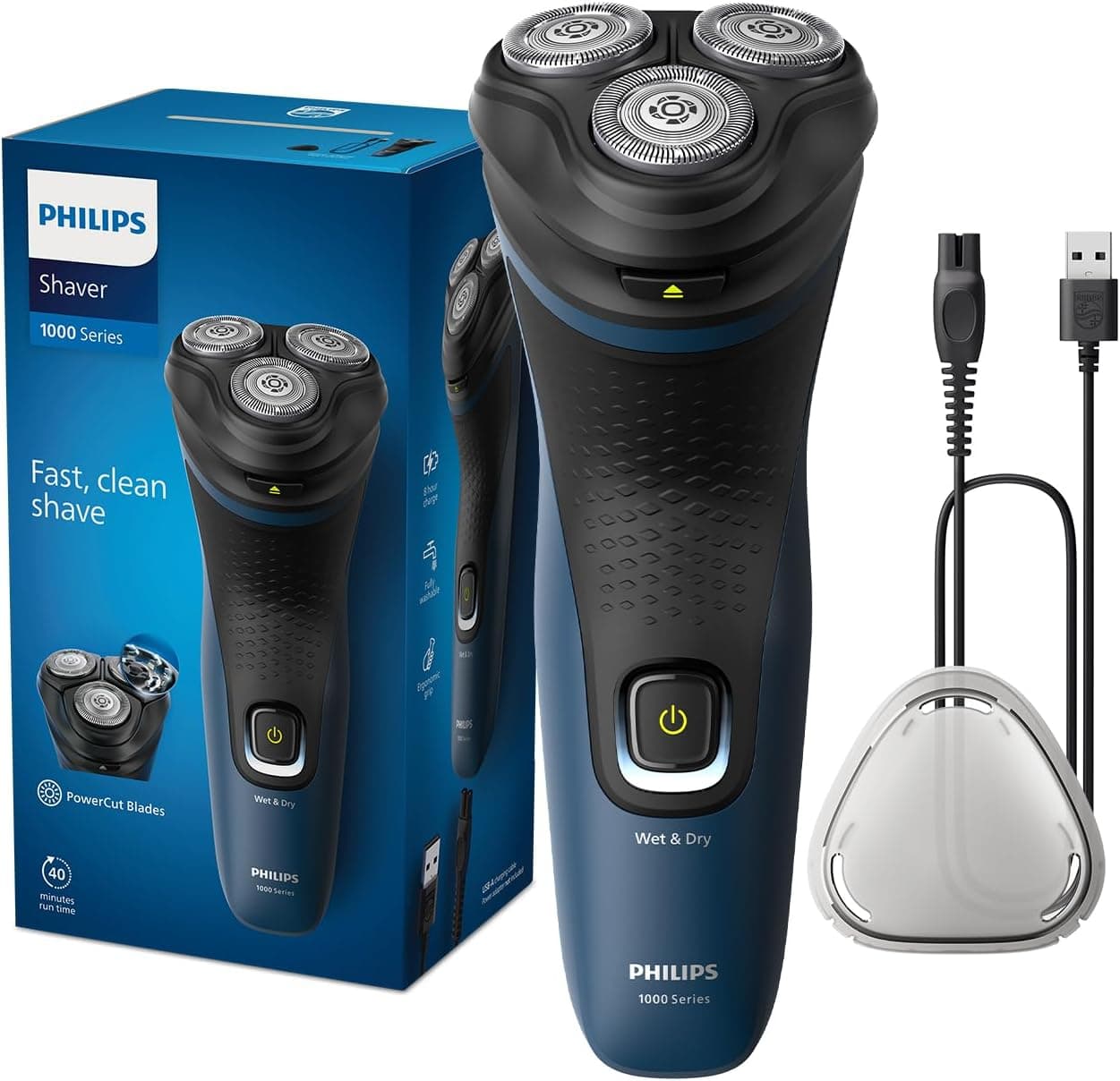 ماشین اصلاح برقی PHILIPS سری 1000 مدل S1151/00 ماشین اصلاح برقی PHILIPS سری 1000 مدل S1151/00