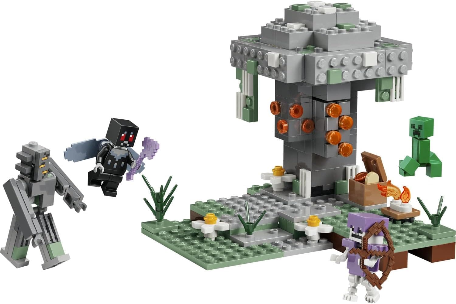 لگو Minecraft باغ پژمرده مدل 21586 لگو Minecraft باغ پژمرده مدل 21586