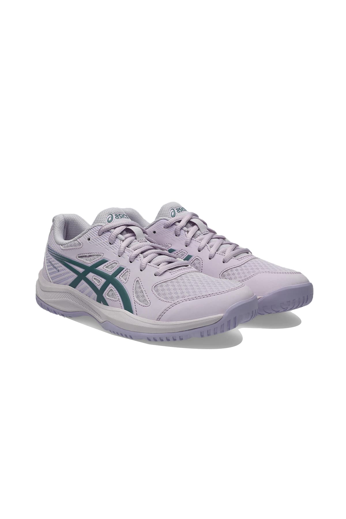 کفش والیبال یونیسکس Asics بنفش مدل UPCOURT 6 کفش والیبال یونیسکس Asics بنفش مدل UPCOURT 6