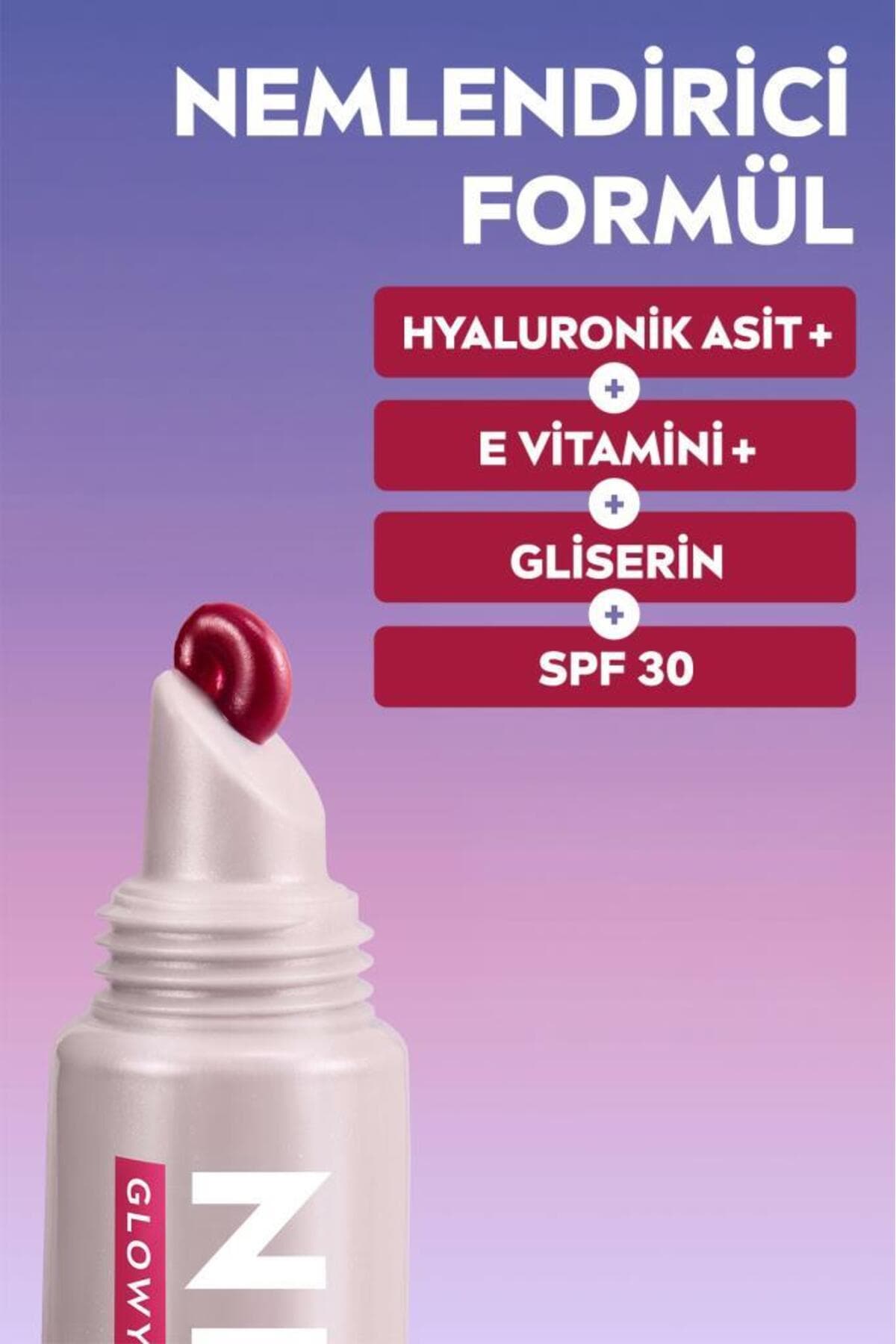 برق لب مرطوبکننده NIVEA Glowy Lips بری SPF30 حاوی اسید هیالورونیک و گلیسیرین 10 ml برق لب مرطوبکننده NIVEA Glowy Lips بری SPF30 حاوی اسید هیالورونیک و گلیسیرین 10 ml