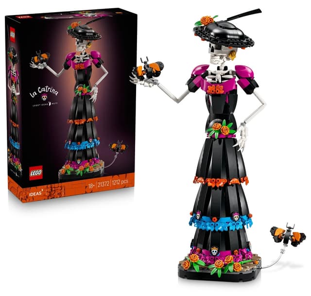 لگو 21372 Ideas La Catrina برای بزرگسالان 1212 قطعه لگو 21372 Ideas La Catrina برای بزرگسالان 1212 قطعه