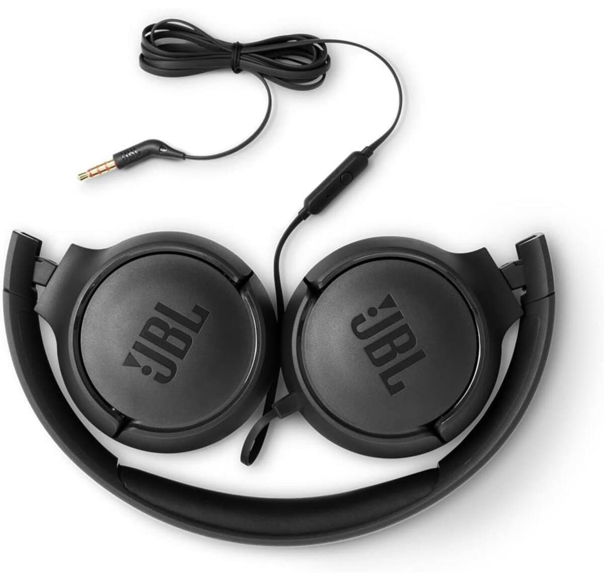 هدфون سیمی روی گوشی JBL مدل Tune 500 مشکی هدфون سیمی روی گوشی JBL مدل Tune 500 مشکی